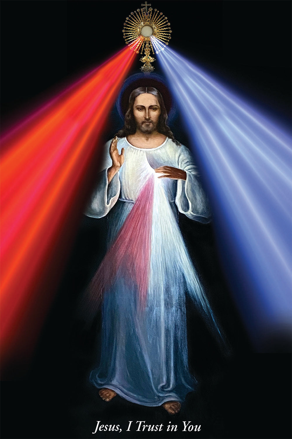 2025 Divine Mercy Sunday Postcard 6x9