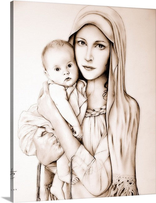 Mother of Tenderness Canvas Wrapped (16x20)