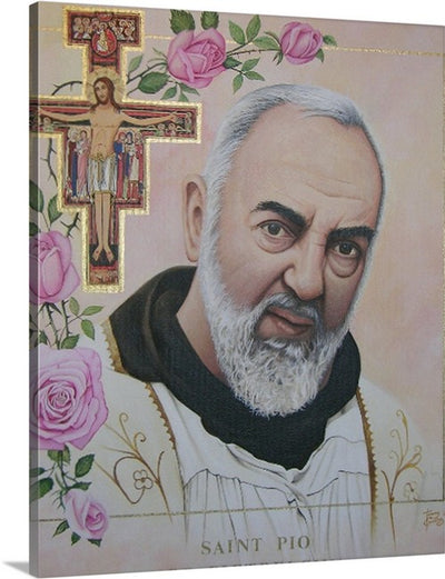 Padre Pio Canvas Print (16x20)
