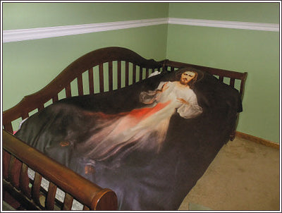 Divine Mercy Fleece Blanket (50x60)