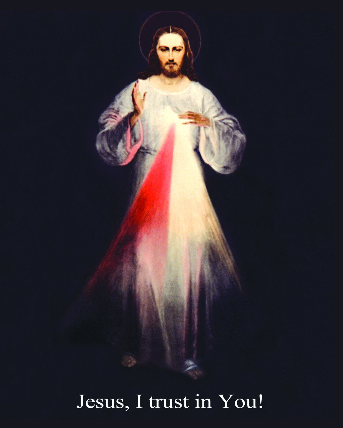 Divine Mercy Image - Protect Your Home and Parish (50 prints)